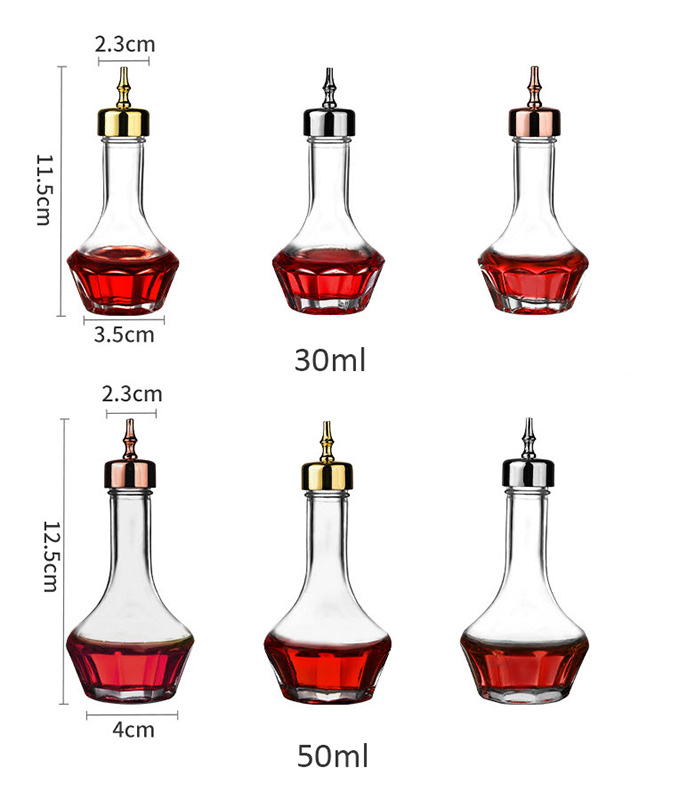 Bình bitter đựng tinh chất đắng pha chế cocktail Barx BX020