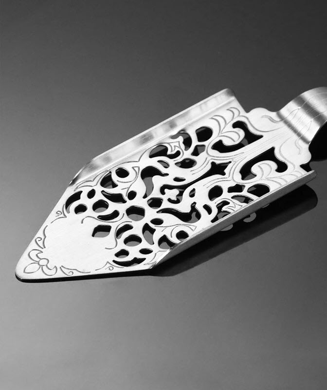 Muỗng absinthe muỗng pha chế inox 304 Barx BX021