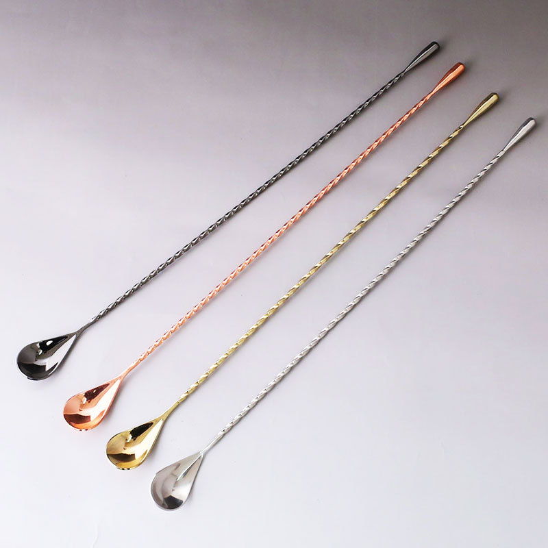 Muỗng khuấy pha chế muỗng trộn cocktail inox 304 Barx BX031