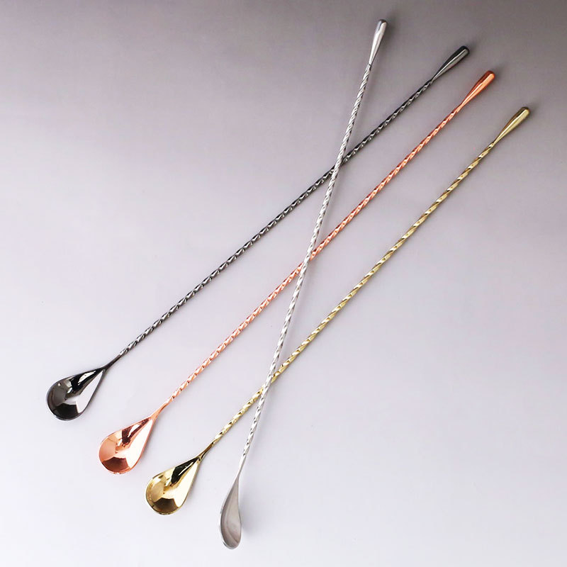 Muỗng khuấy pha chế muỗng trộn cocktail inox 304 Barx BX031