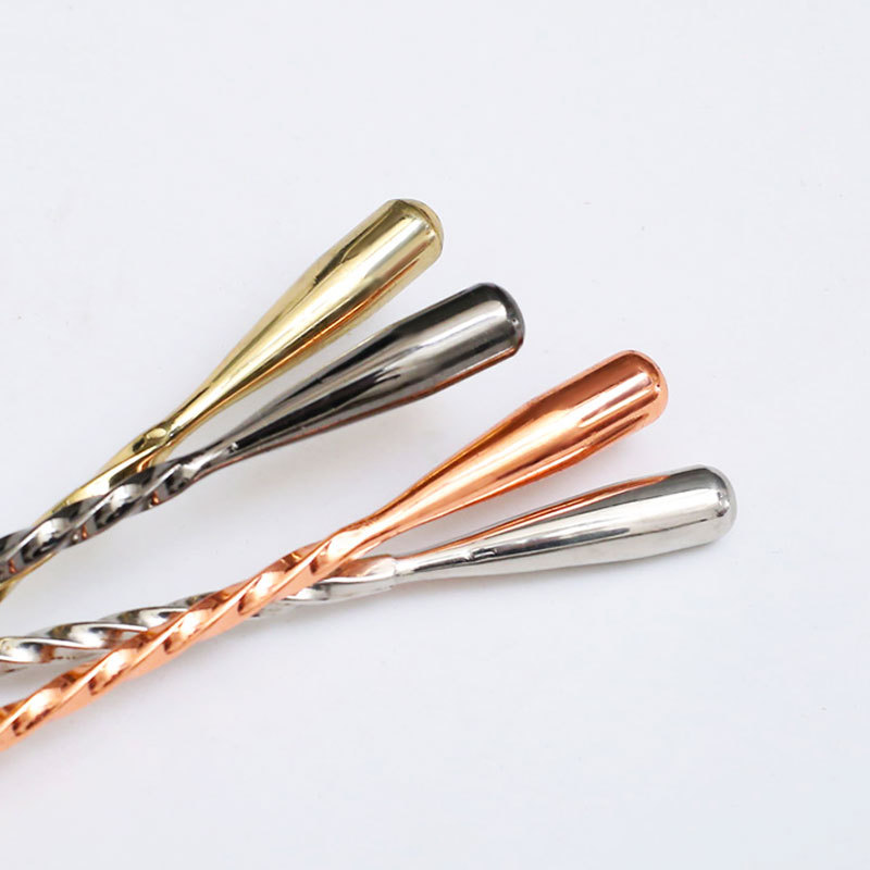 Muỗng khuấy pha chế muỗng trộn cocktail inox 304 Barx BX031