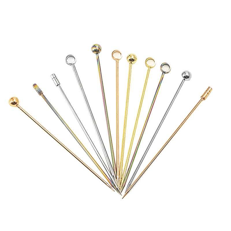 Cây xiên trái cây trang trí cocktail inox Barx BX032