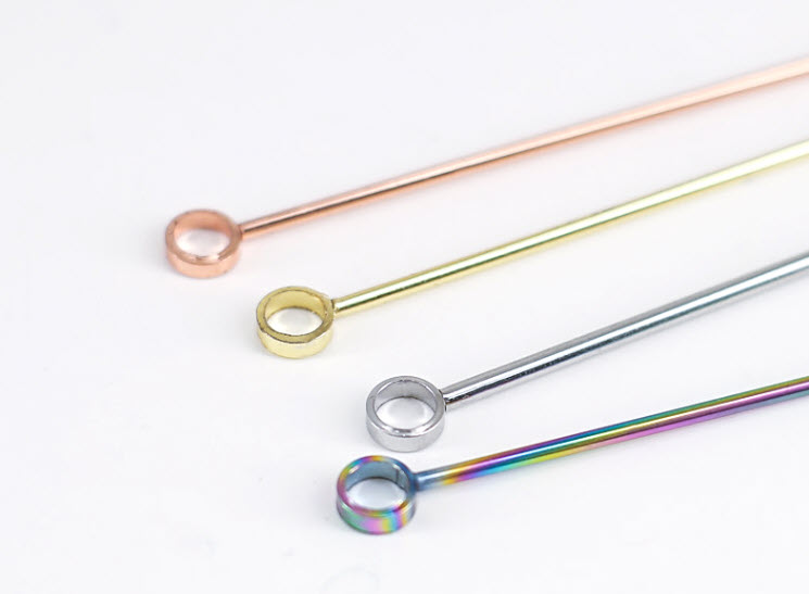 Cây xiên trái cây trang trí cocktail inox Barx BX032