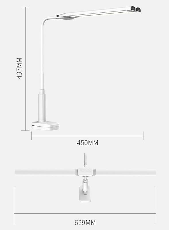 Đèn led để bàn có kẹp gắn 12W Vavofo TL001AA