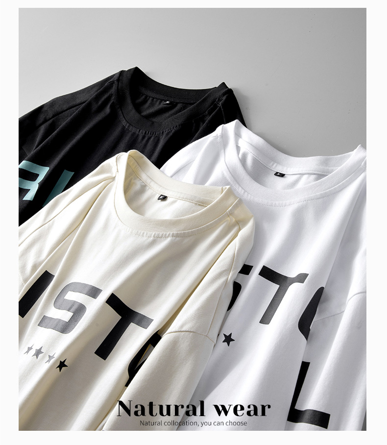 Áo thun nam ManStar MS88108 tay ngắn 100% cotton thoáng khí