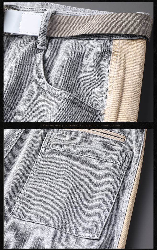 Quần jean nam Sweecoe SWB3905L phối sọc hông style 2022