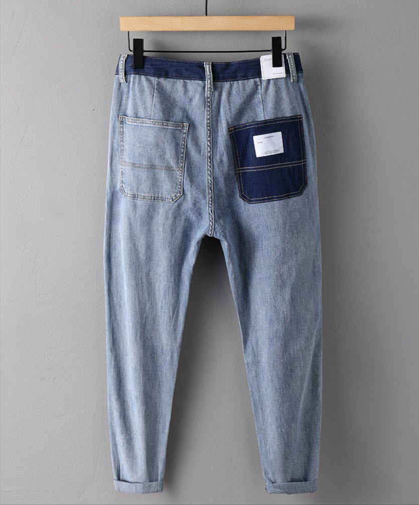 Quần jean nam Sweecoe SWB98391 Japanese style 2022