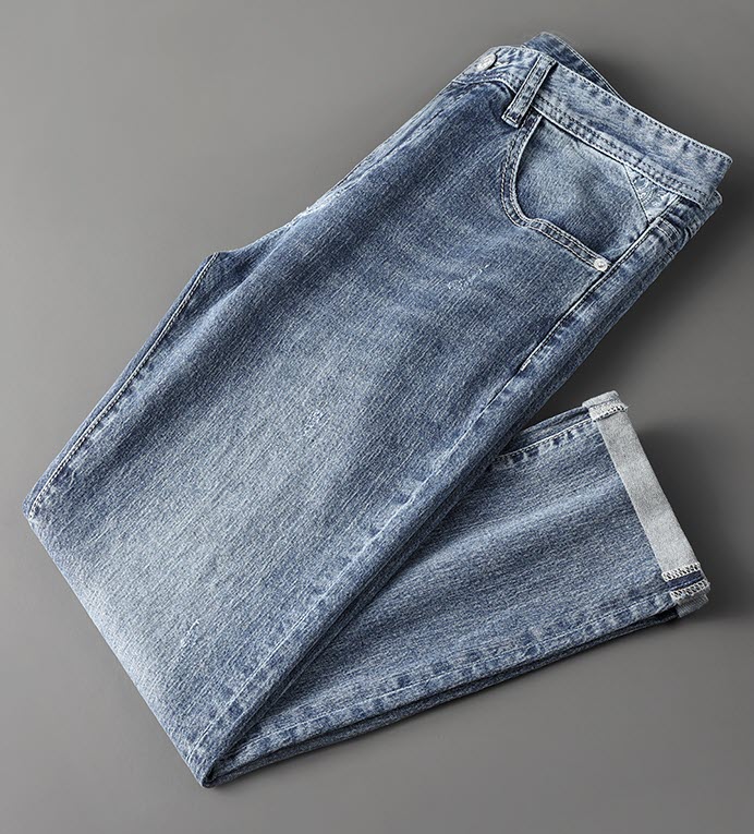 Quần jean nam Sweecoe SWD8650 chất cotton mềm mại rũ quần