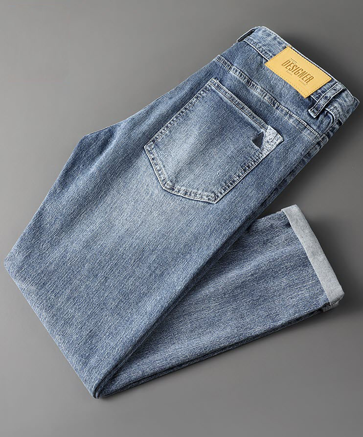 Quần jean nam Sweecoe SWD8650 chất cotton mềm mại rũ quần