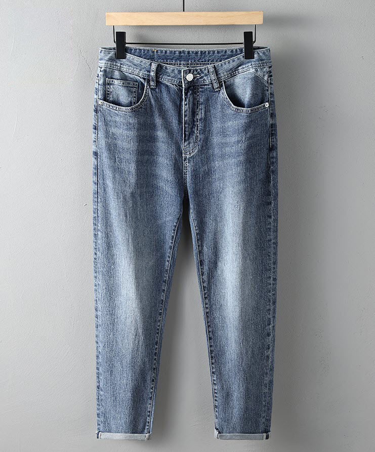 Quần jean nam Sweecoe SWD8650 chất cotton mềm mại rũ quần