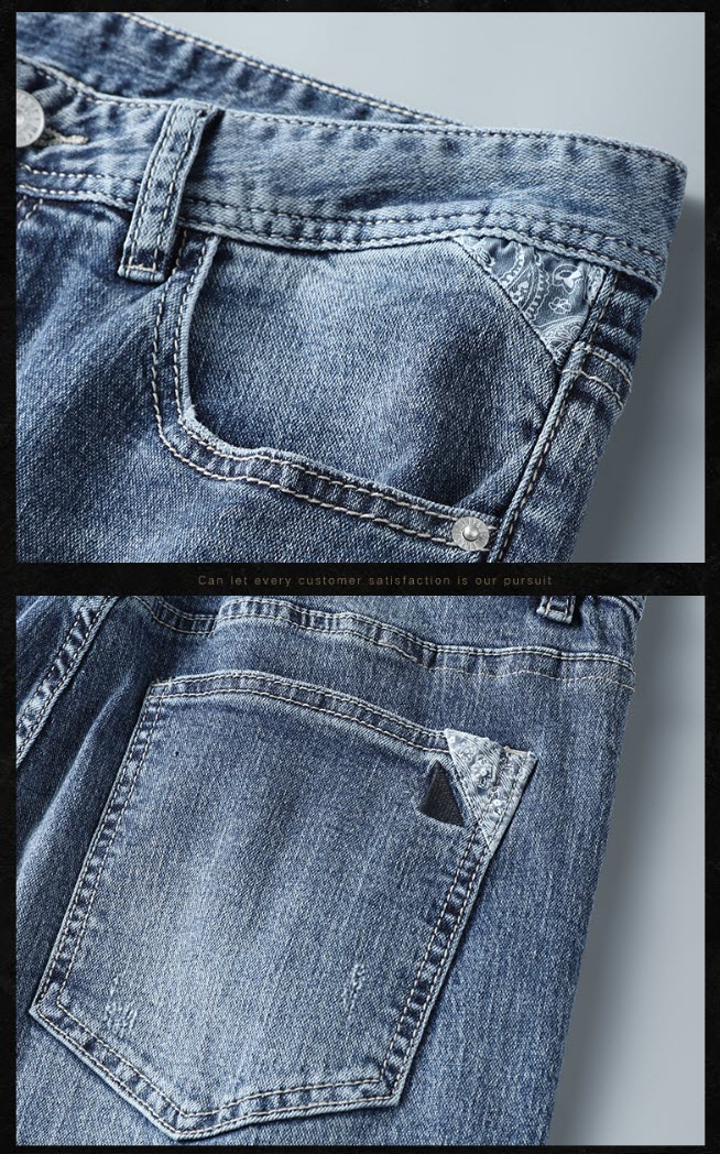 Quần jean nam Sweecoe SWD8650 chất cotton mềm mại rũ quần