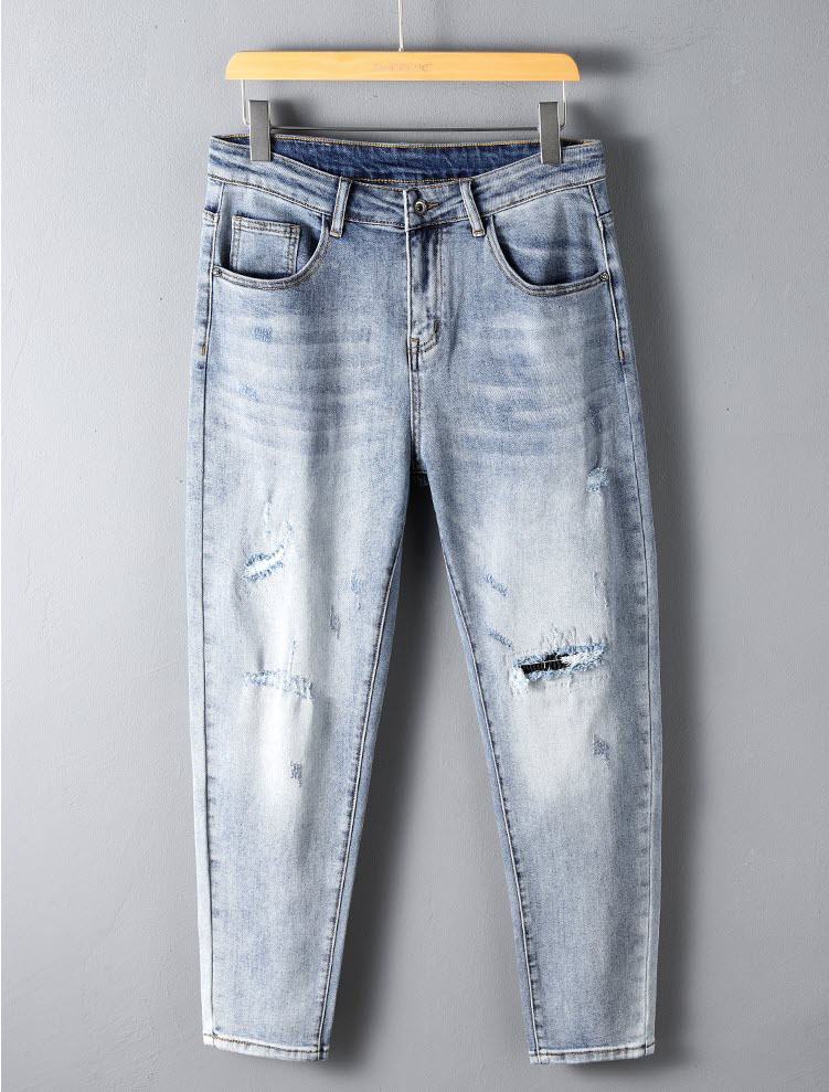 Quần jean nam Sweecoe SW9025 phong cách bụi style 2022