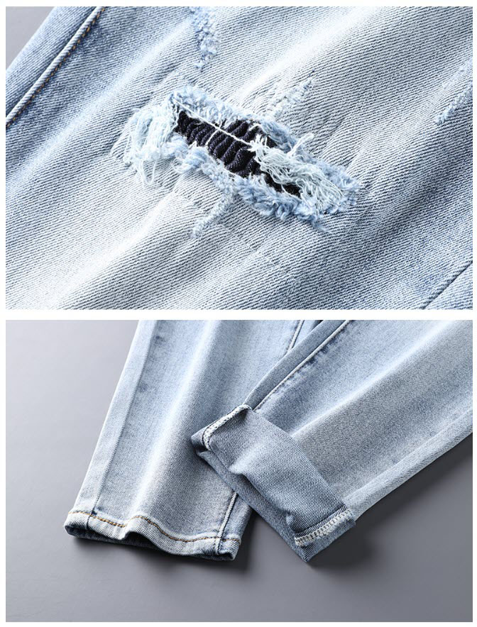 Quần jean nam Sweecoe SW9025 phong cách bụi style 2022