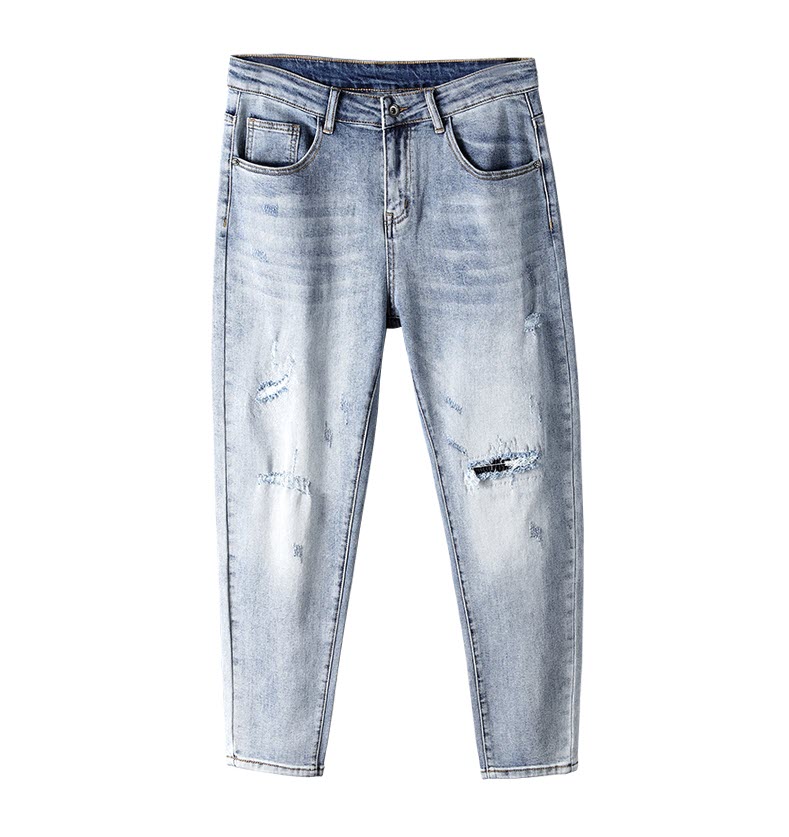 Quần jean nam Sweecoe SW9025 phong cách bụi style 2022