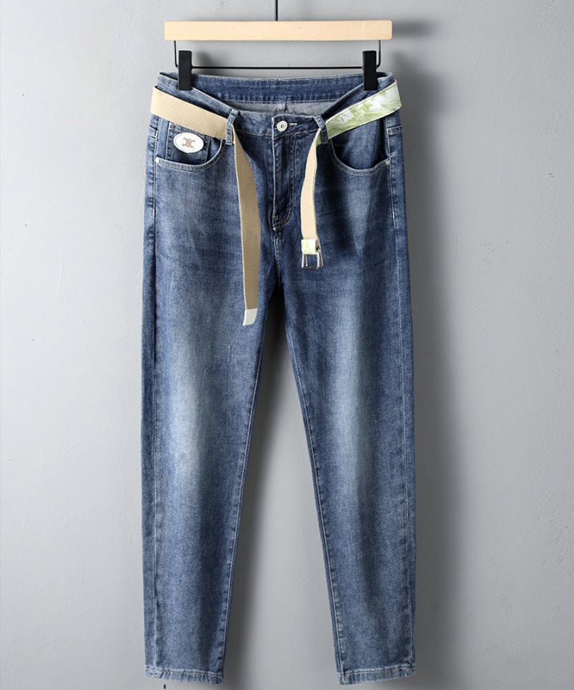 Quần jean nam Sweecoe SWB33005 Japanese style slim feet