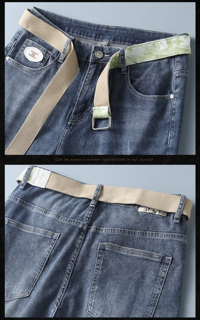 Quần jean nam Sweecoe SWB33005 Japanese style slim feet