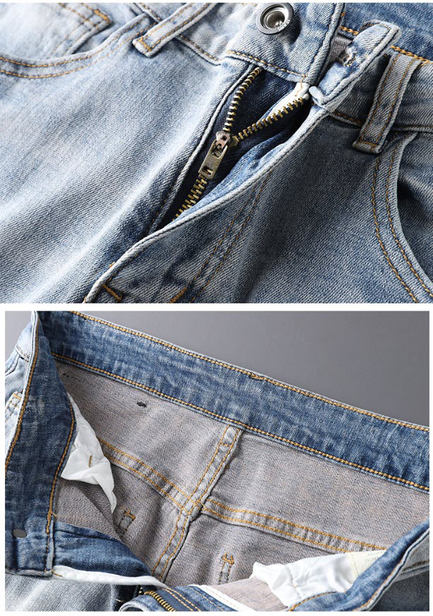 Quần jean nam Sweecoe SW9211 phong cách bụi rock style