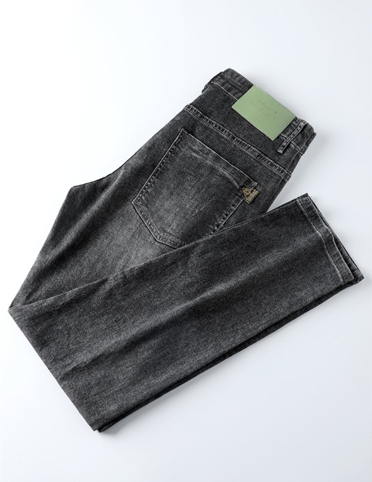 Quần jean nam Sweecoe SW8612 slim feet washed summer 2022