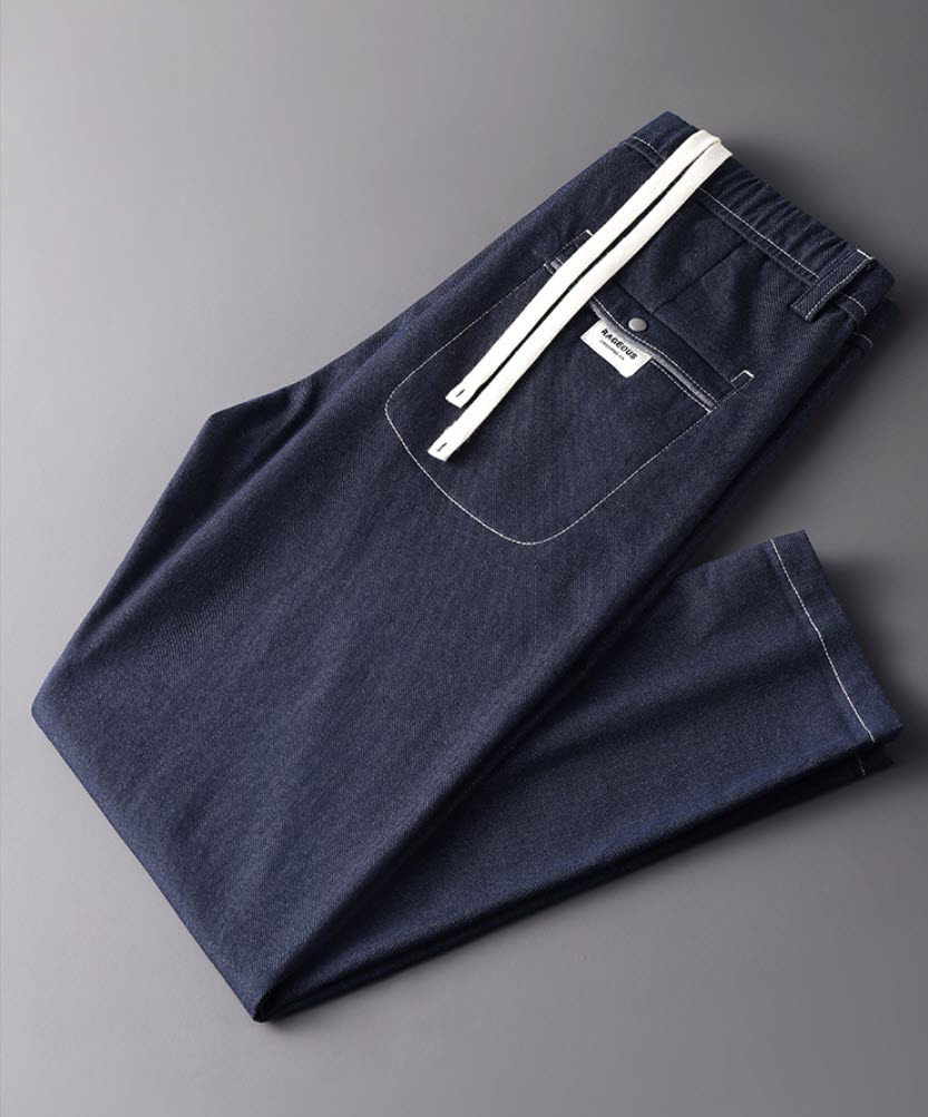 Quần jean nam lưng thun Sweecoe SW8216 sợi swee chống nhăn