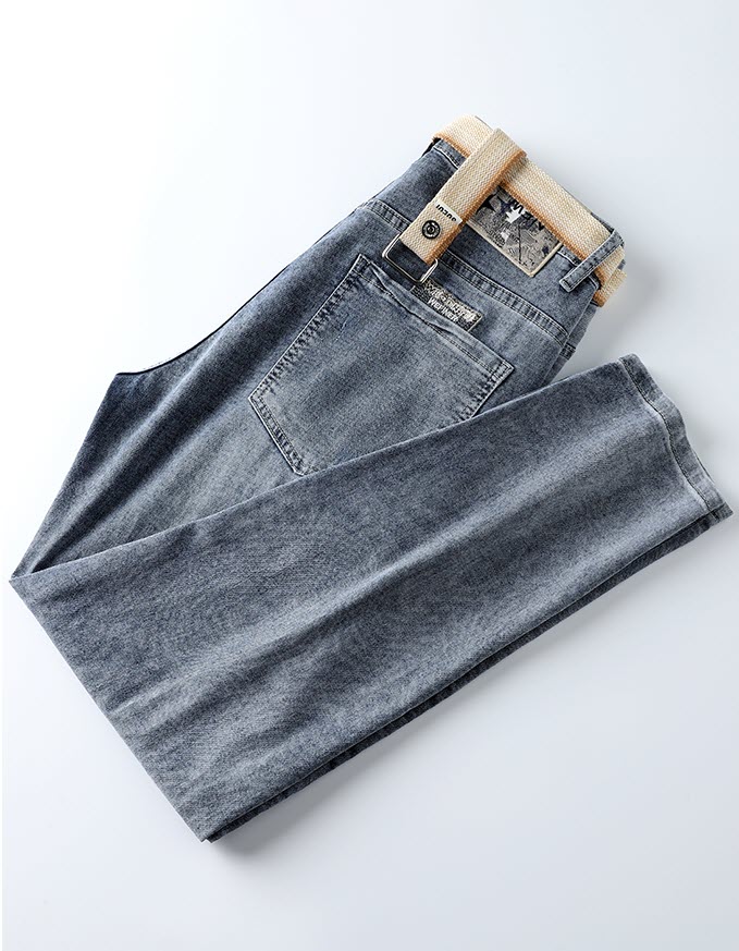 Quần jean nam slim feet Sweecoe SW33093 All-Match 2022