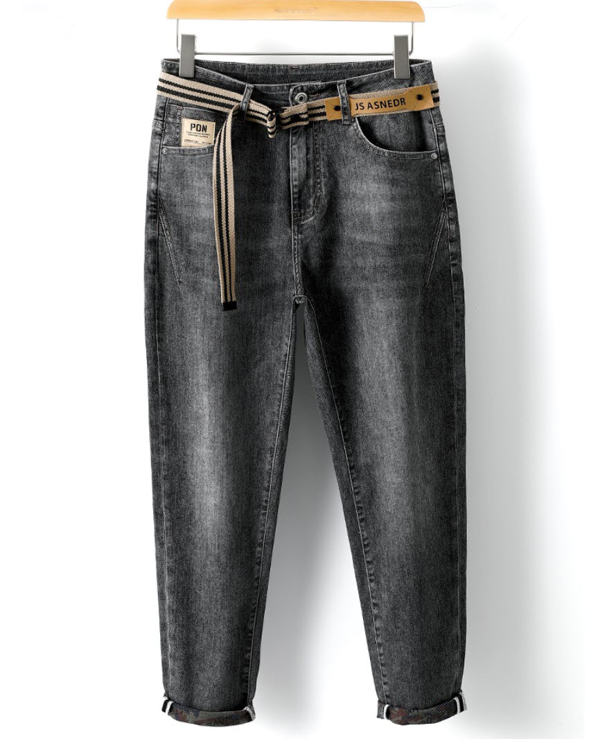 Quần jean nam retro gray Sweecoe SW6277 co giãn tốt Korean style
