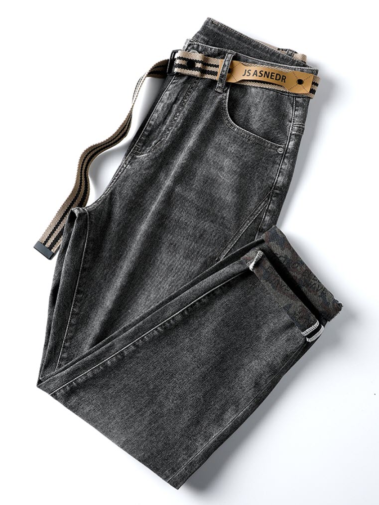 Quần jean nam retro gray Sweecoe SW6277 co giãn tốt Korean style