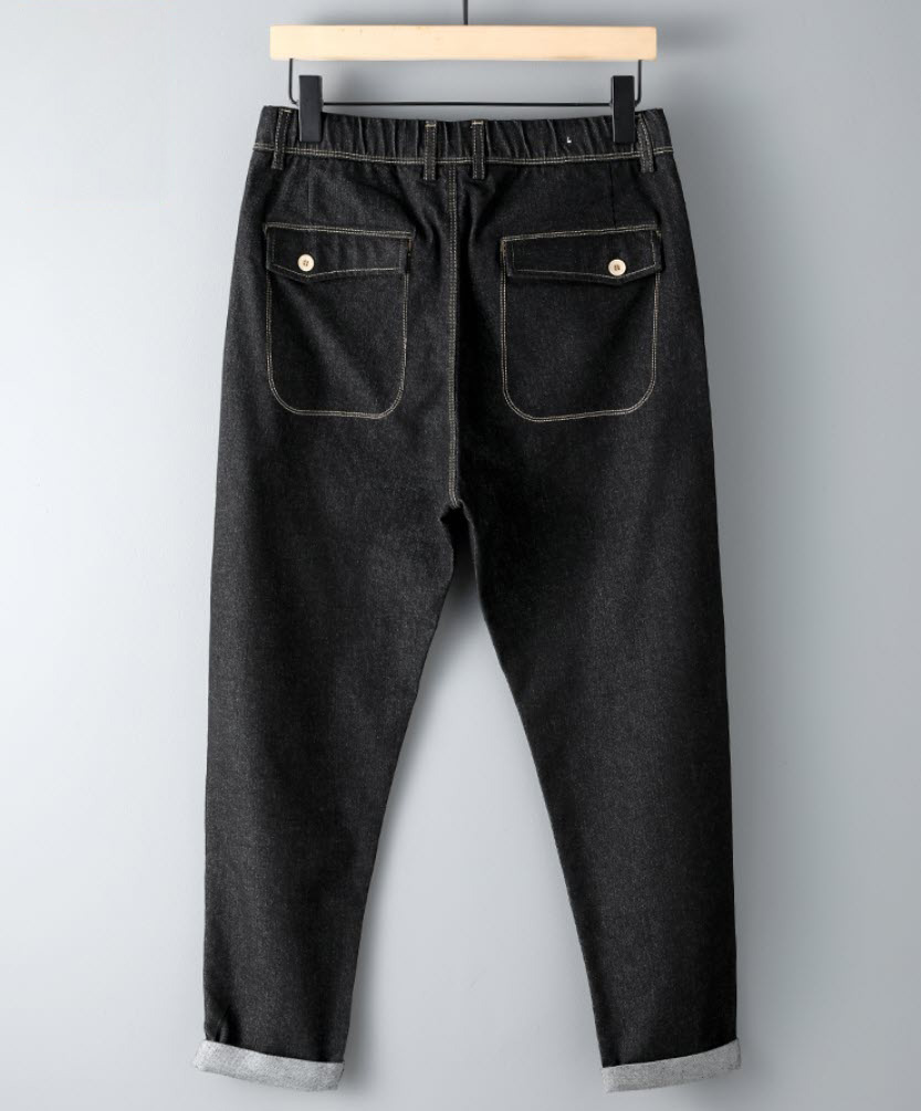 Quần jean nam lưng thun Sweecoe SWQD1056 Japanese trend 2022
