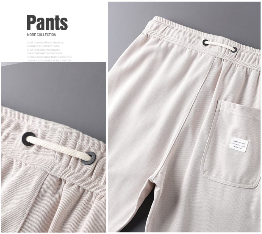 Quần dài nam lưng thun Sweecoe SW5009 classic Japanese 2022