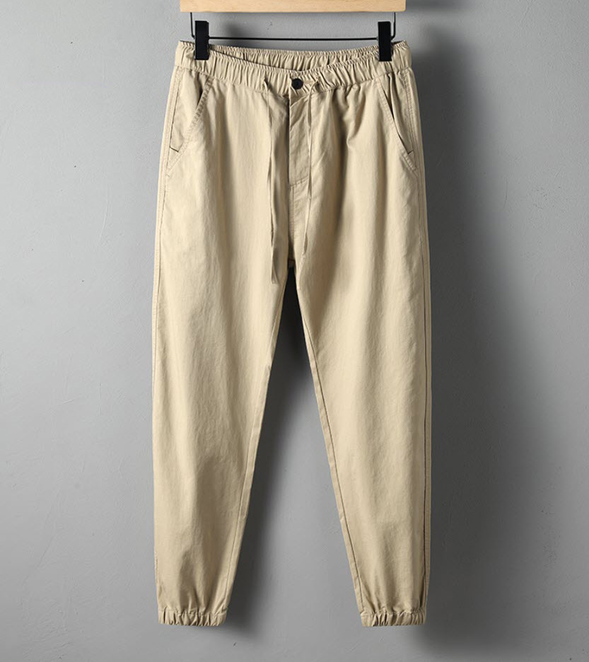 Quần jogger khaki nam Sweecoe SWE212 summer style 2022