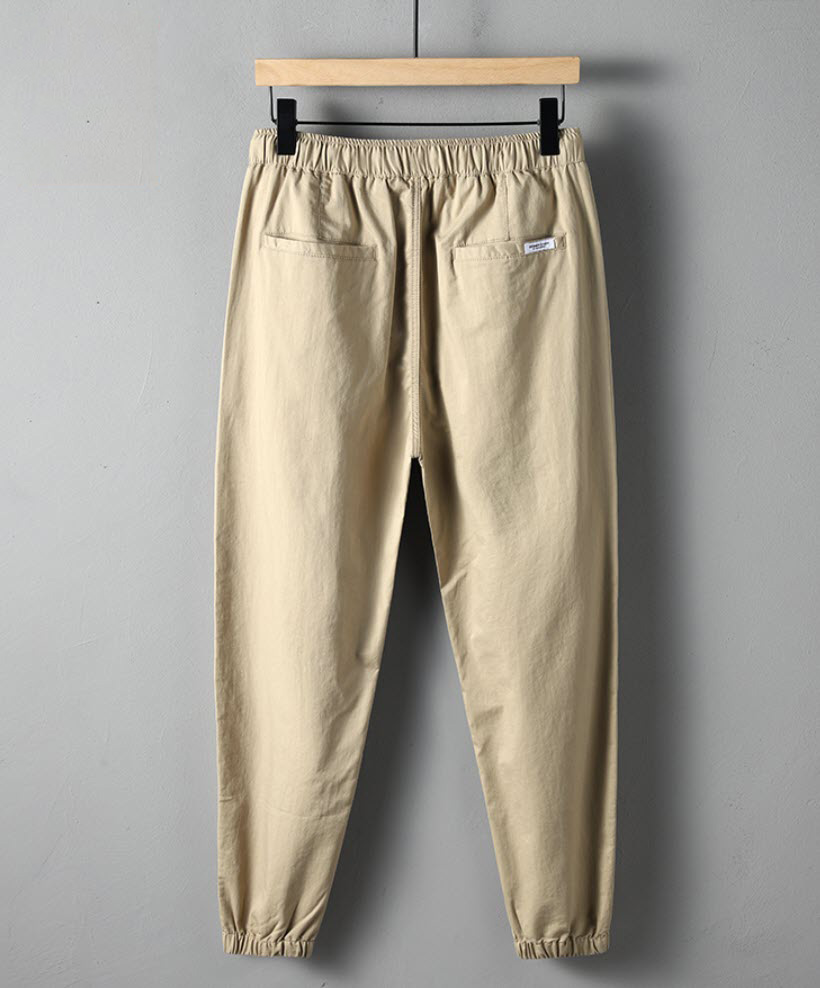 Quần jogger khaki nam Sweecoe SWE212 summer style 2022