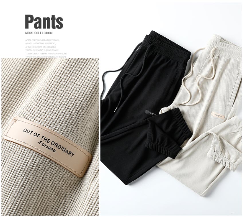 Quần jogger nam lưng thun Sweecoe SW2908 Japanese style 2022