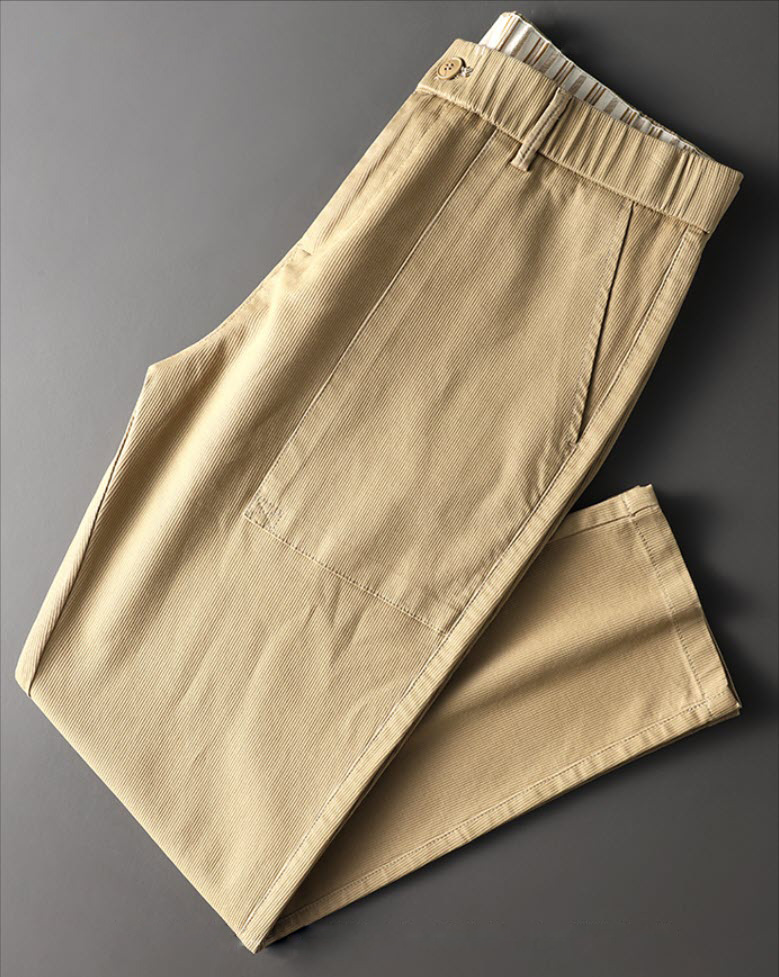 Quần khaki nam lưng thun túi rộng Sweecoe SW247 Japanese style 2022