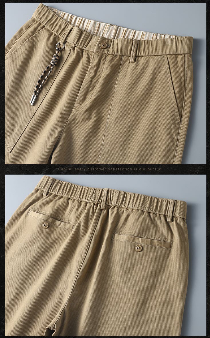 Quần khaki nam lưng thun túi rộng Sweecoe SW247 Japanese style 2022