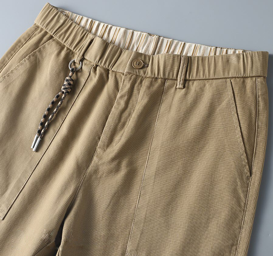 Quần khaki nam lưng thun túi rộng Sweecoe SW247 Japanese style 2022