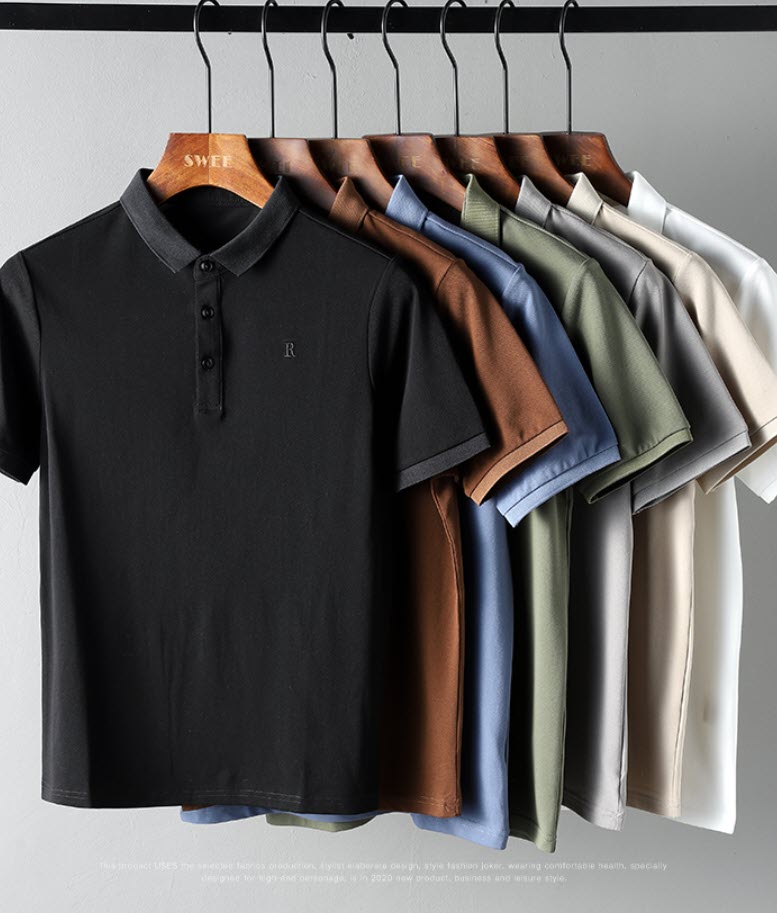 Áo thun Polo nam Sweecoe SW9202 chống tia cực tím basic style 2022