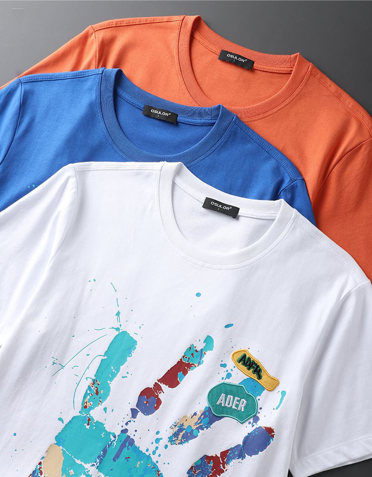 Áo thun nam in họa tiết Sweecoe SW2233 summer trend 2022