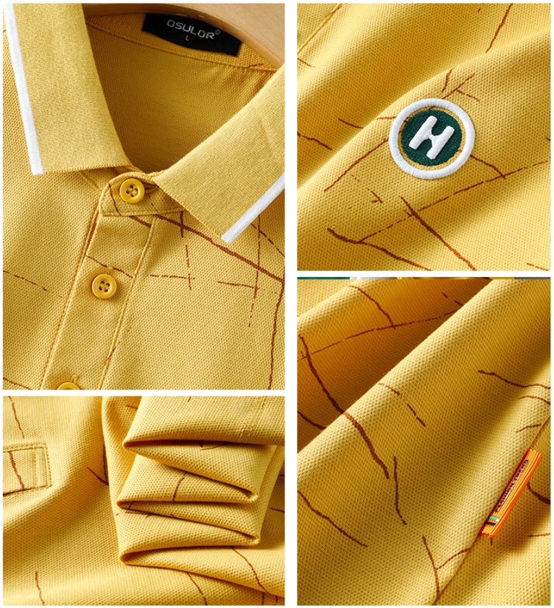 Áo thun polo nam Sweecoe SW22107 summer style 2022