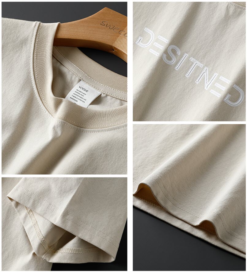 Áo thun nam Sweecoe SWC30007 summer basic style 2022