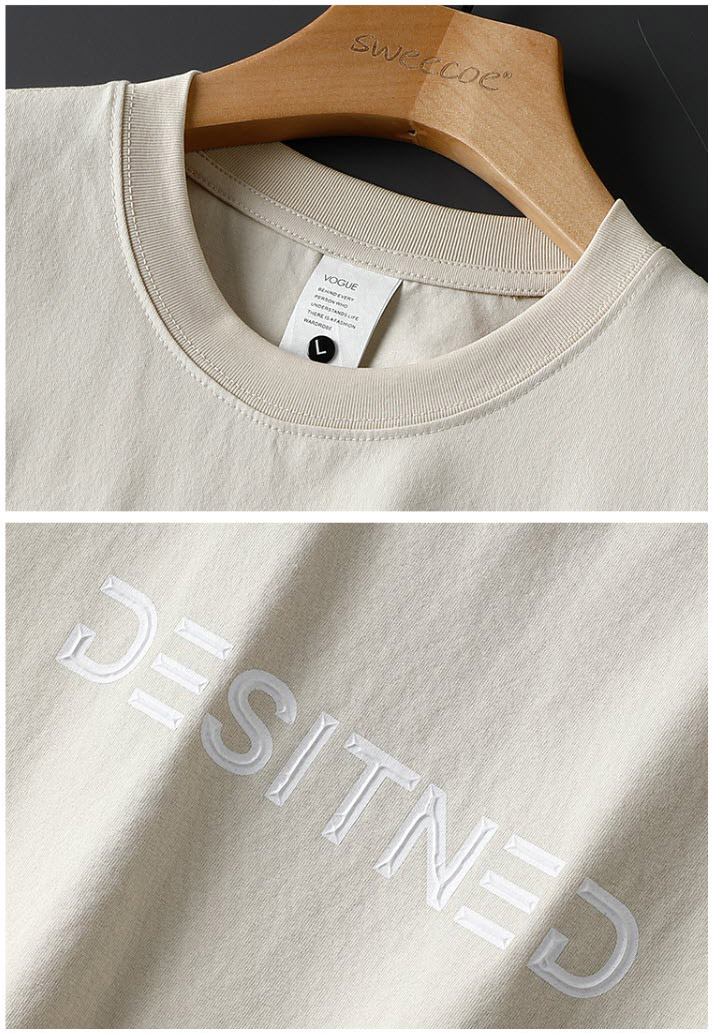 Áo thun nam Sweecoe SWC30007 summer basic style 2022