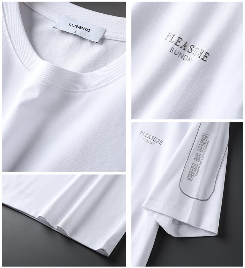 Áo thun nam Sweecoe SWLS3509 summer style 2022