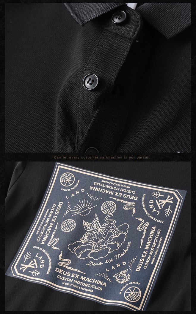 Áo thun polo nam Sweecoe SW3352 in họa tiết Japanese style 2022