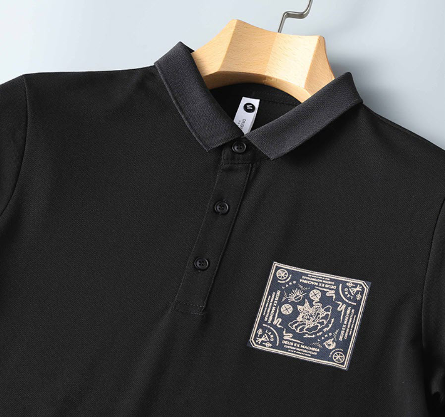 Áo thun polo nam Sweecoe SW3352 in họa tiết Japanese style 2022