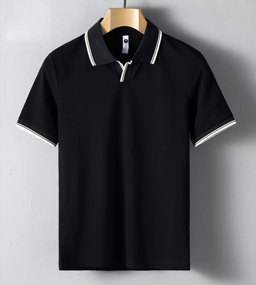 Áo thun polo nam cổ V Sweecoe SW9255 Japanese style 2022