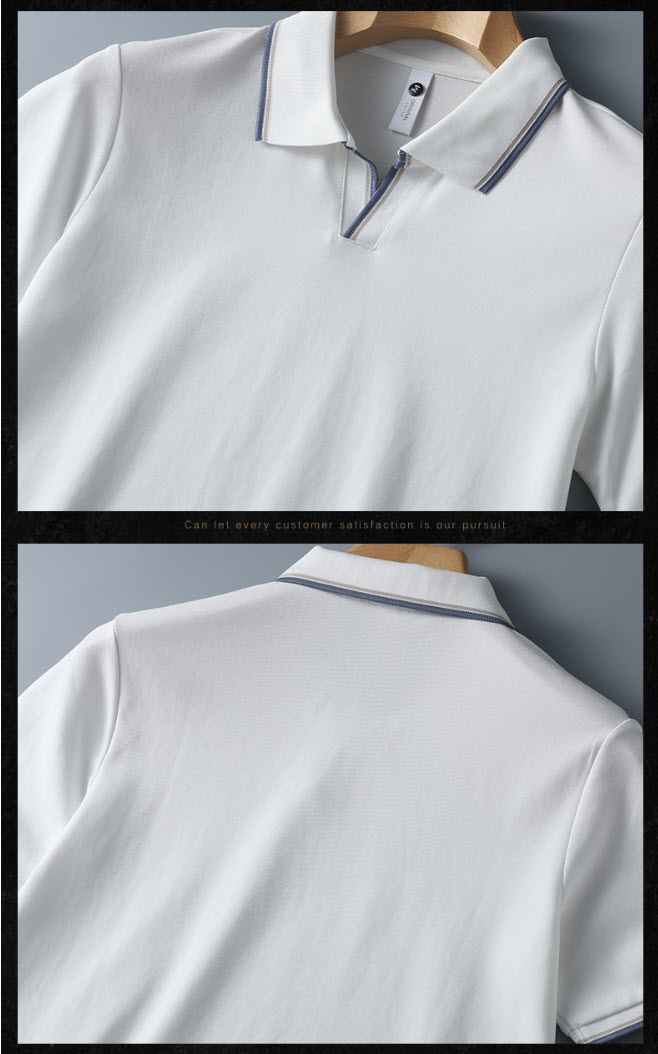 Áo thun polo nam cổ V Sweecoe SW9255 Japanese style 2022