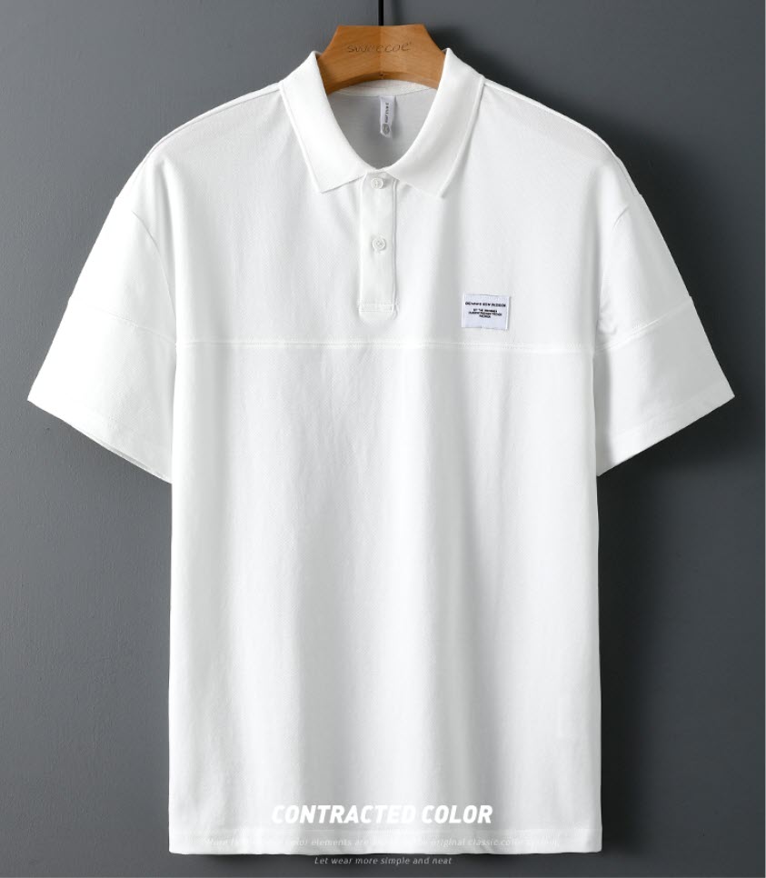 Áo thun polo nam Sweecoe SWE95010 Japanese summer style 2022
