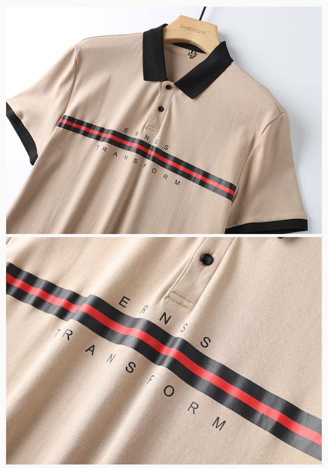 Áo thun polo nam Sweecoe SW6735 Italian summer style 2022
