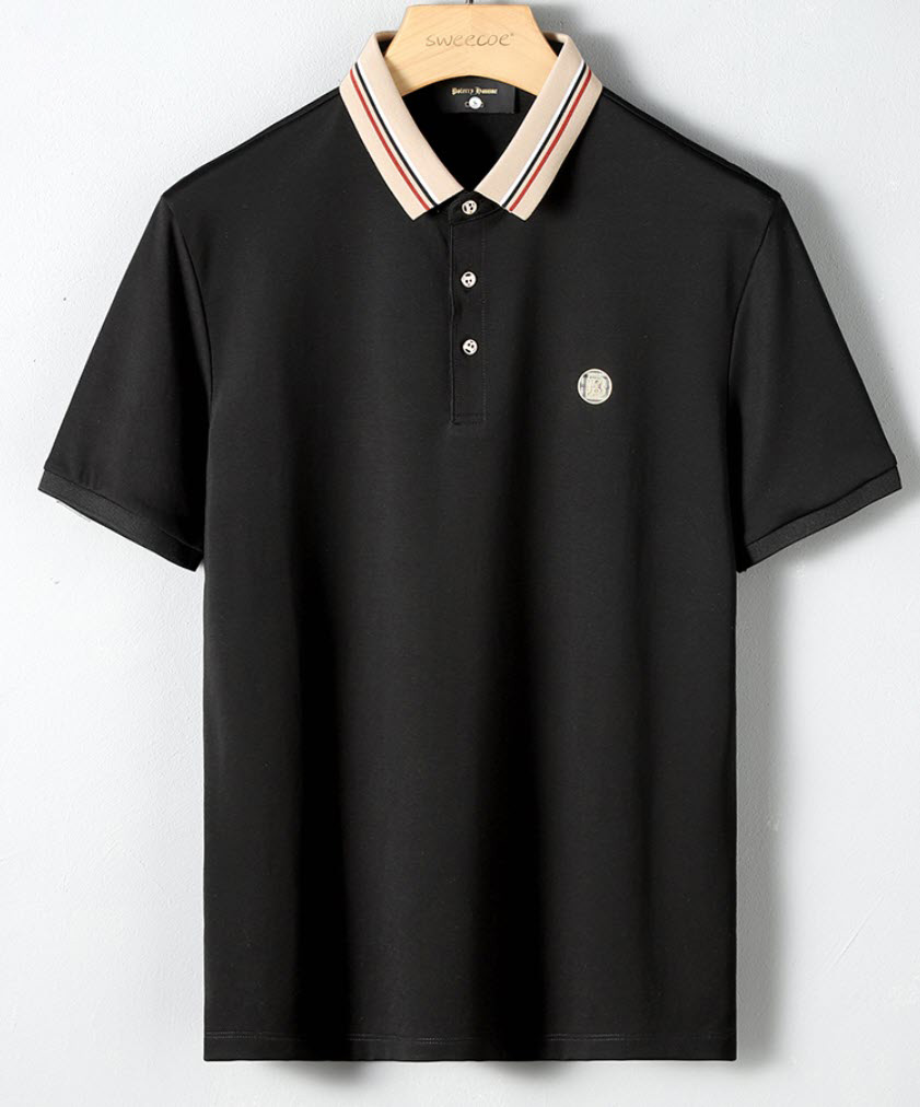 Áo thun polo nam Sweecoe SW6776 Hong Kong summer style 2022