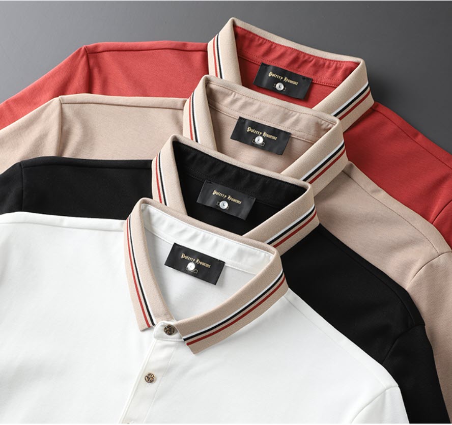 Áo thun polo nam Sweecoe SW6776 Hong Kong summer style 2022