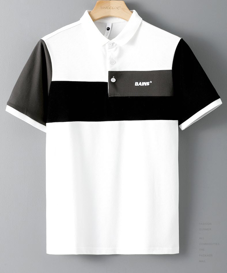 Áo thun polo nam Sweecoe SWD3557 summer trend 2022