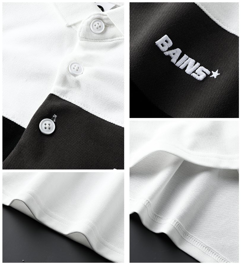 Áo thun polo nam Sweecoe SWD3557 summer trend 2022